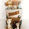 safari animal cake